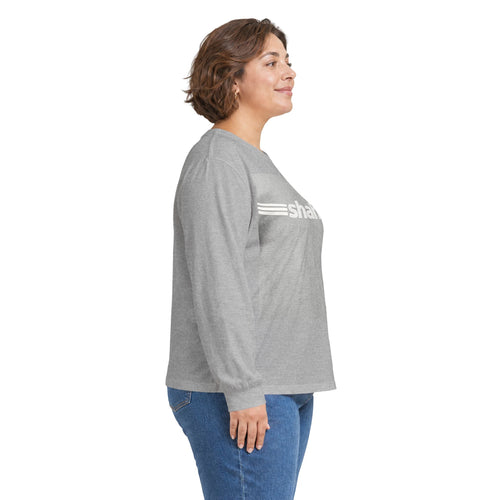 Shahs Retro Logo Long Sleeve Tee