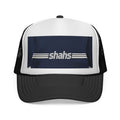 Shahs Retro Stripe Trucker Hat